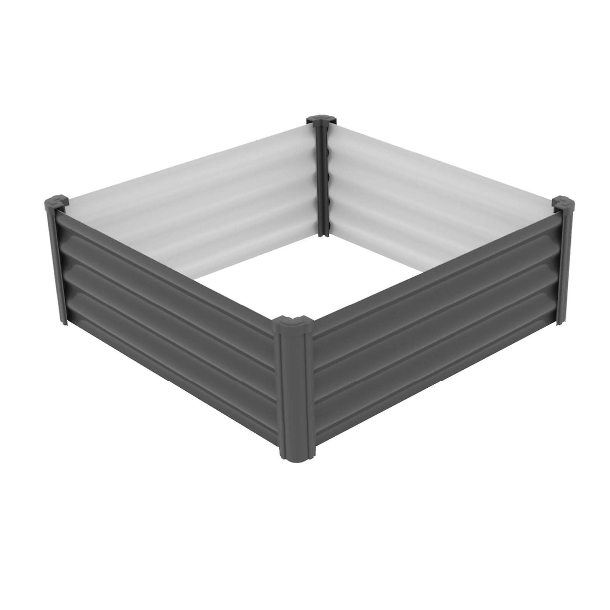 OGC, 4ft. x 4ft. Metal Square Garden Bed, Model# WGOCG120S